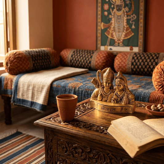 Rama and Sita Vignette