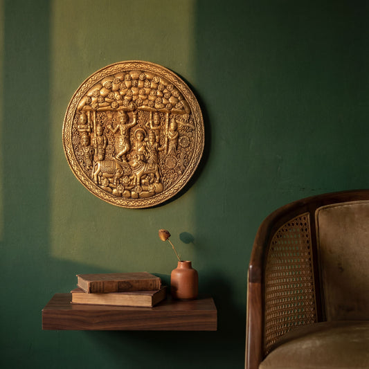 Govardhan Wall Plate