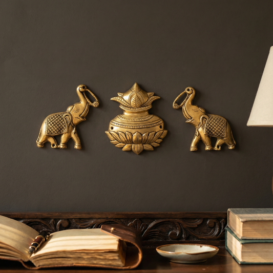 Elephant and Kalash Set