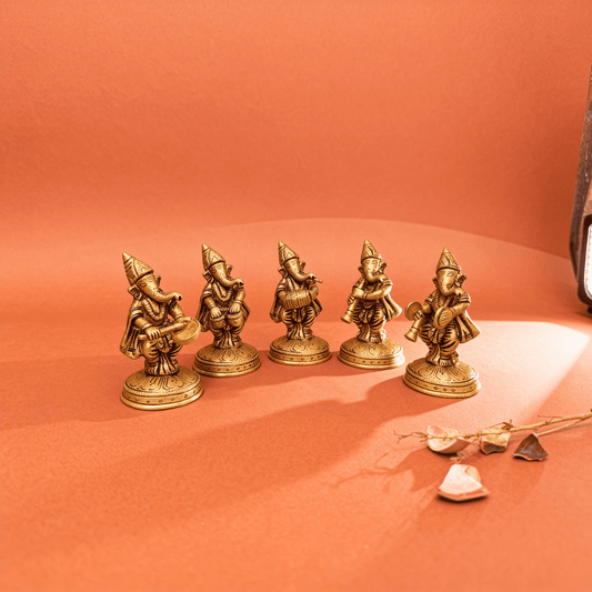 Ganesha Musical Ensemble (Set of 5)
